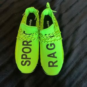 RAG F SPORTS High viz. sneakers, running shoes, new without box size 8 unisex 40